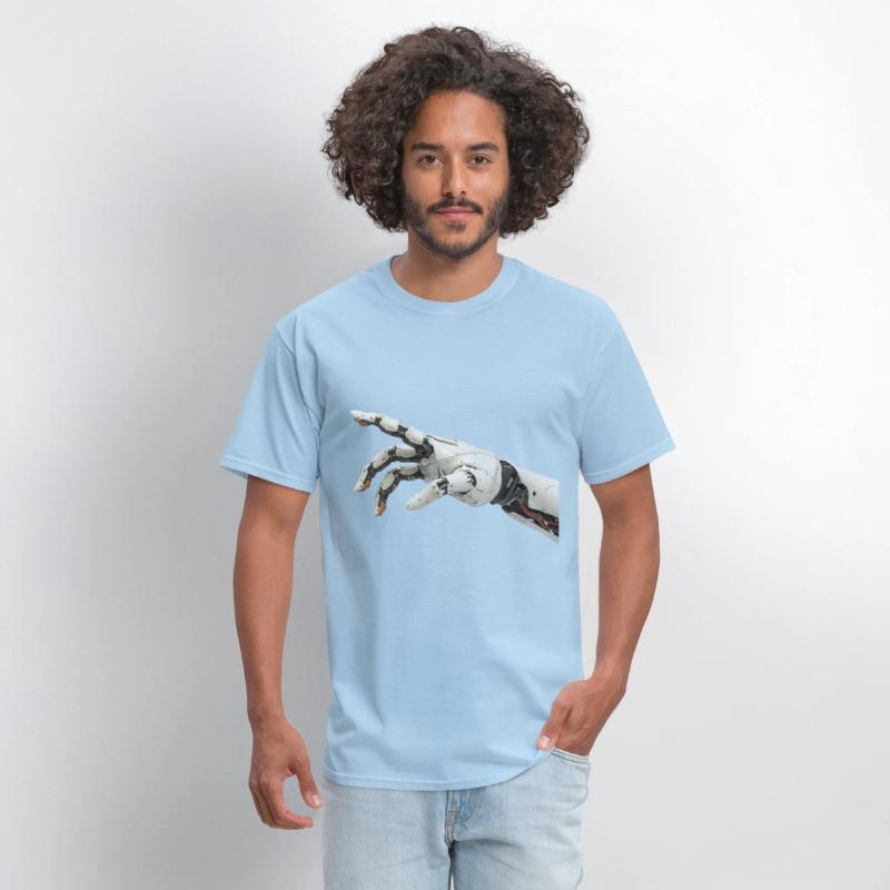 🤖 "Robotic Pulse Tee" – Tech Meets Streetwear Ste