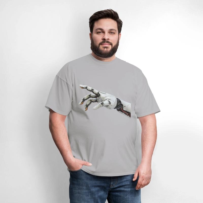 🤖 "Robotic Pulse Tee" – Tech Meets Streetwear Ste