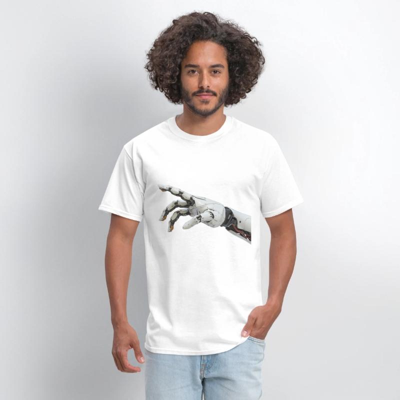 🤖 "Robotic Pulse Tee" – Tech Meets Streetwear Ste