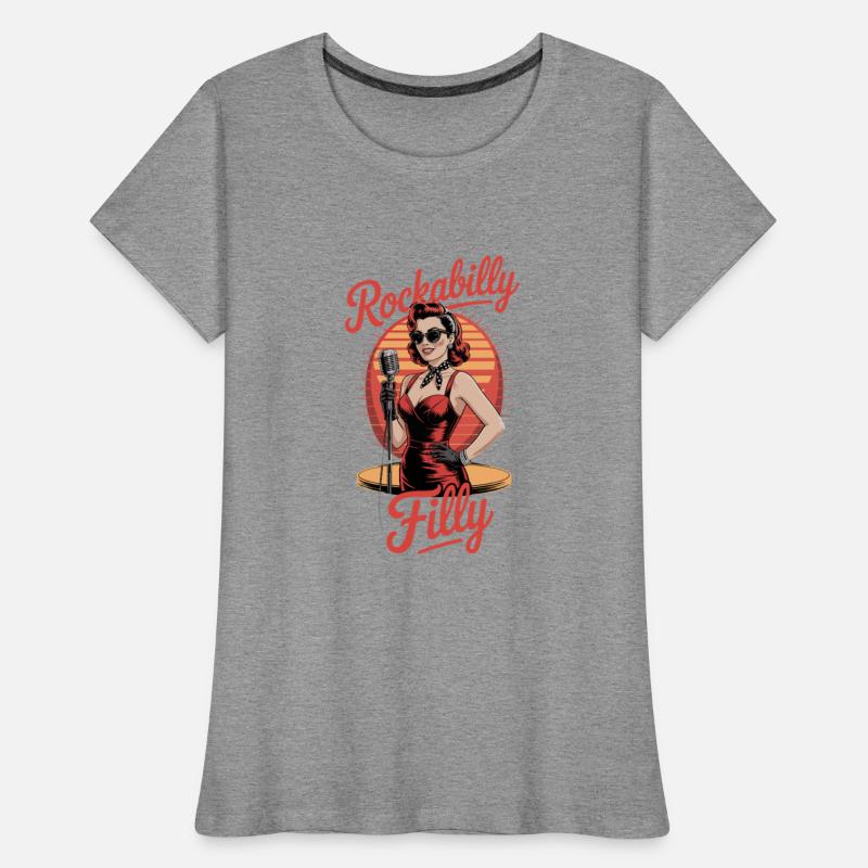 Rockabilly Filly Retro Vibes Iconic Style with