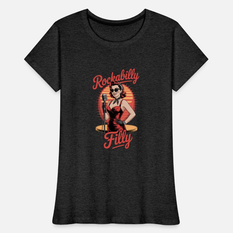 Rockabilly Filly Retro Vibes Iconic Style with