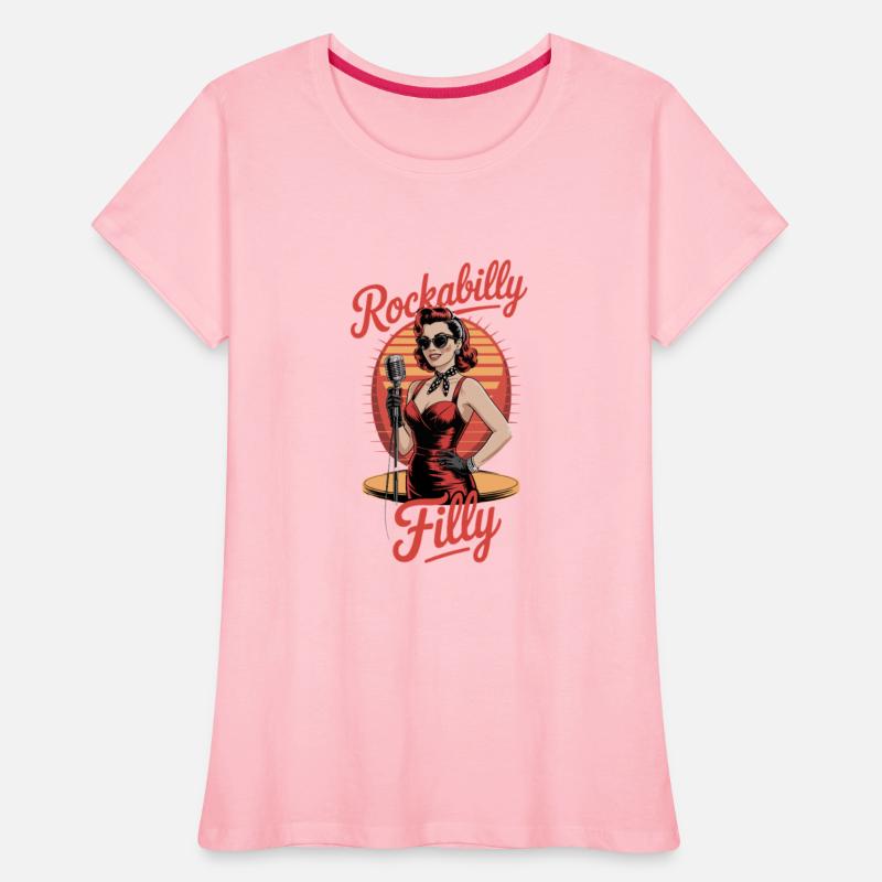 Rockabilly Filly Retro Vibes Iconic Style with