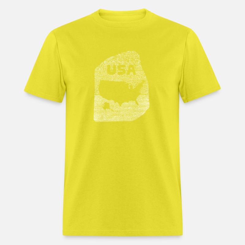 Rosetta Stone USA Map Shape