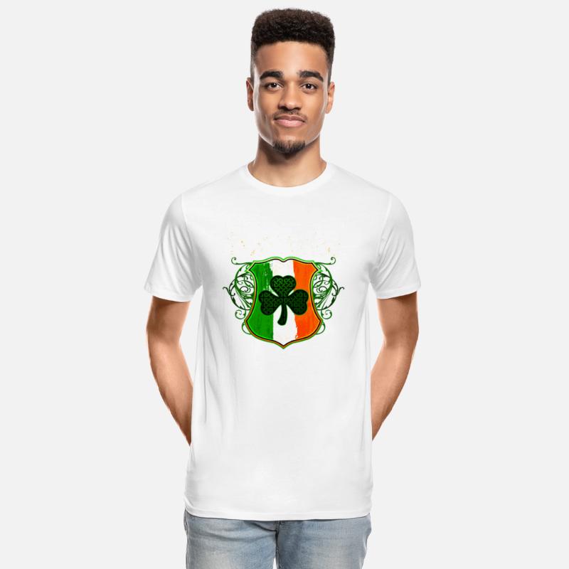 Rourke Irish Surname Ireland Flag Shield Shamrock