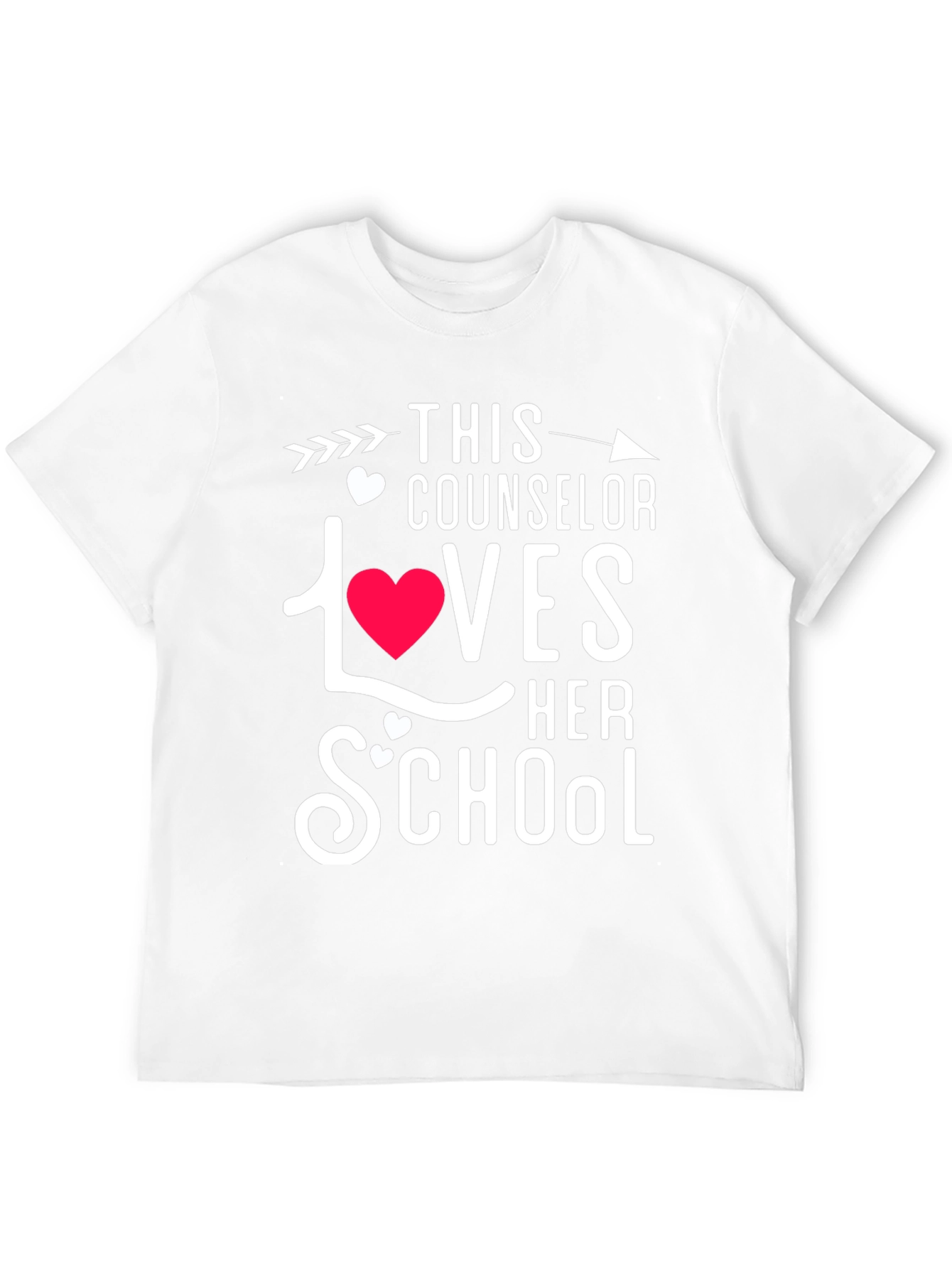 Counselor Loves School T-Shirt