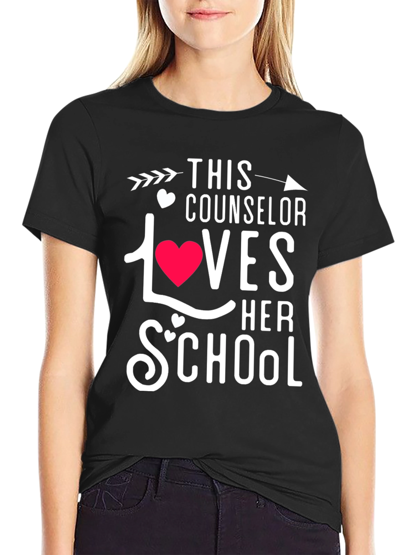 Counselor Loves School T-Shirt