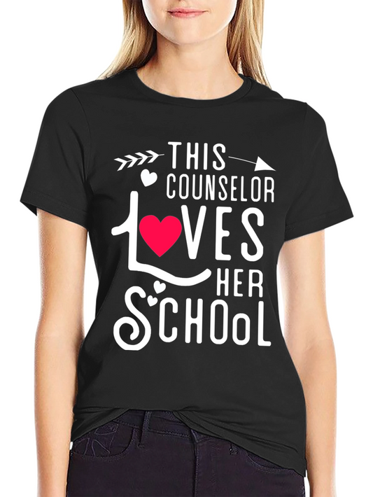 Counselor Loves School T-Shirt