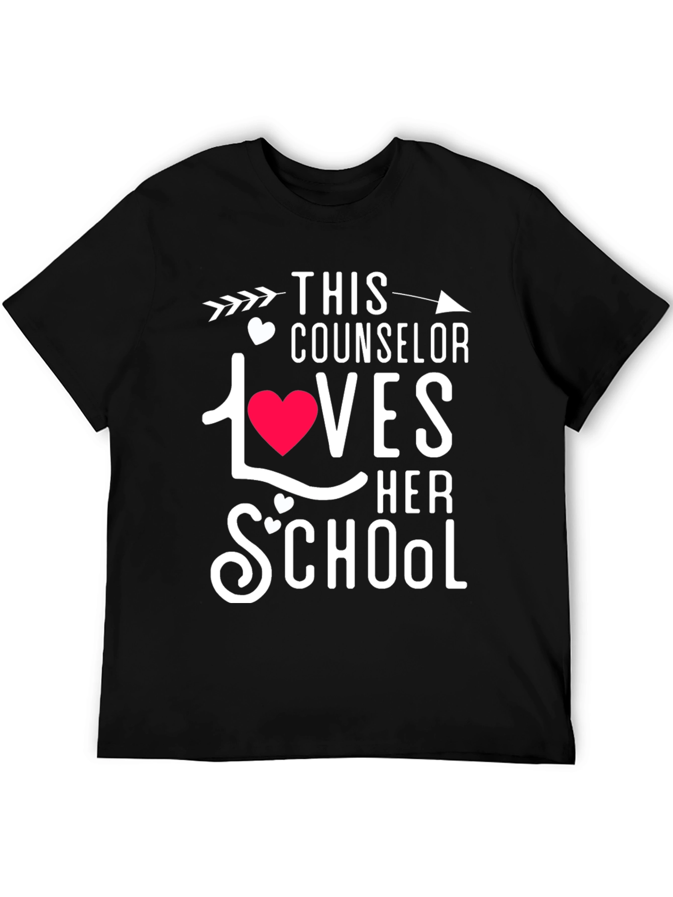 Counselor Loves School T-Shirt