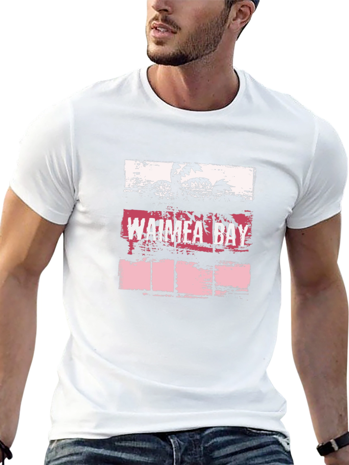 Waimea Bay Graphic T-Shirt - Island Vibes