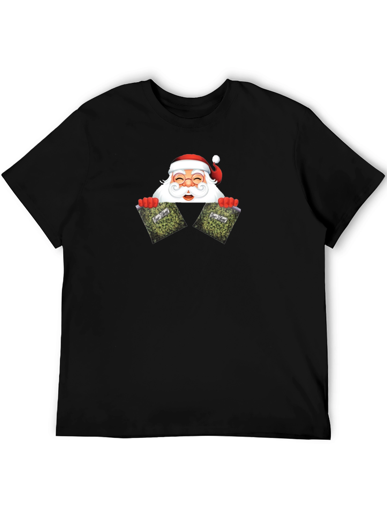 Santa Weed Christmas T-Shirt