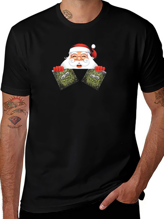 Santa Weed Christmas T-Shirt