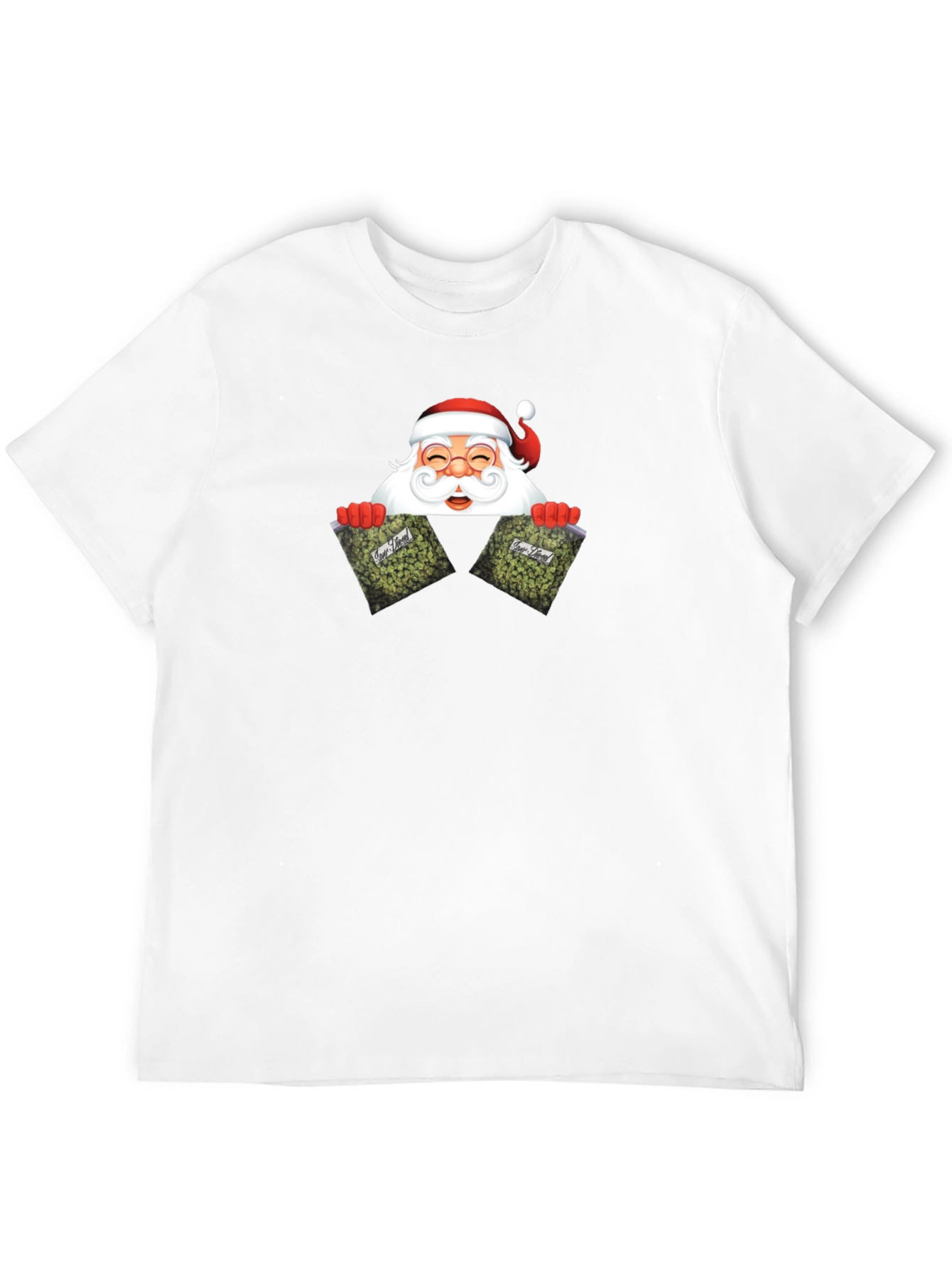 Santa Weed Christmas T-Shirt