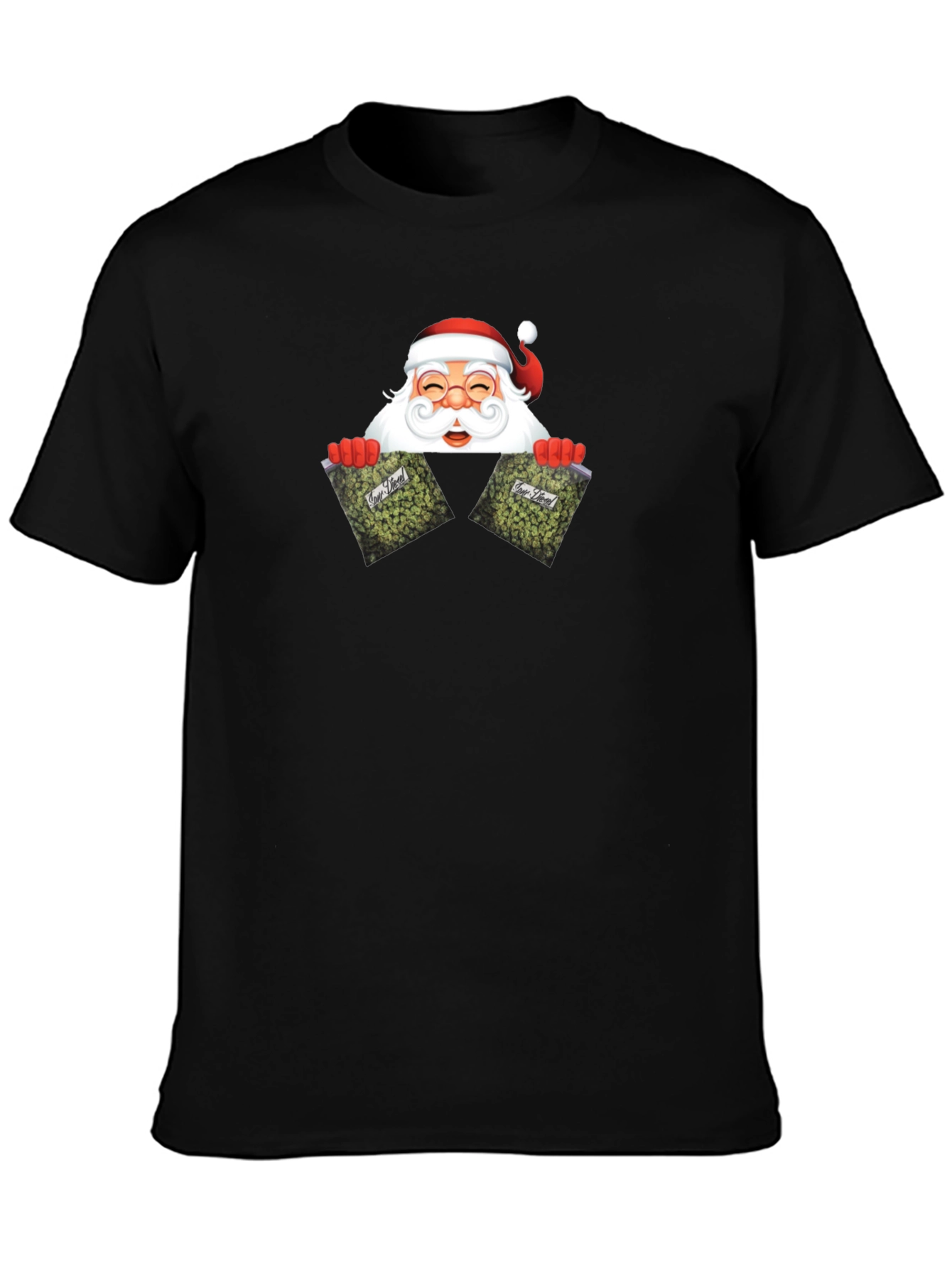 Santa Weed Christmas T-Shirt