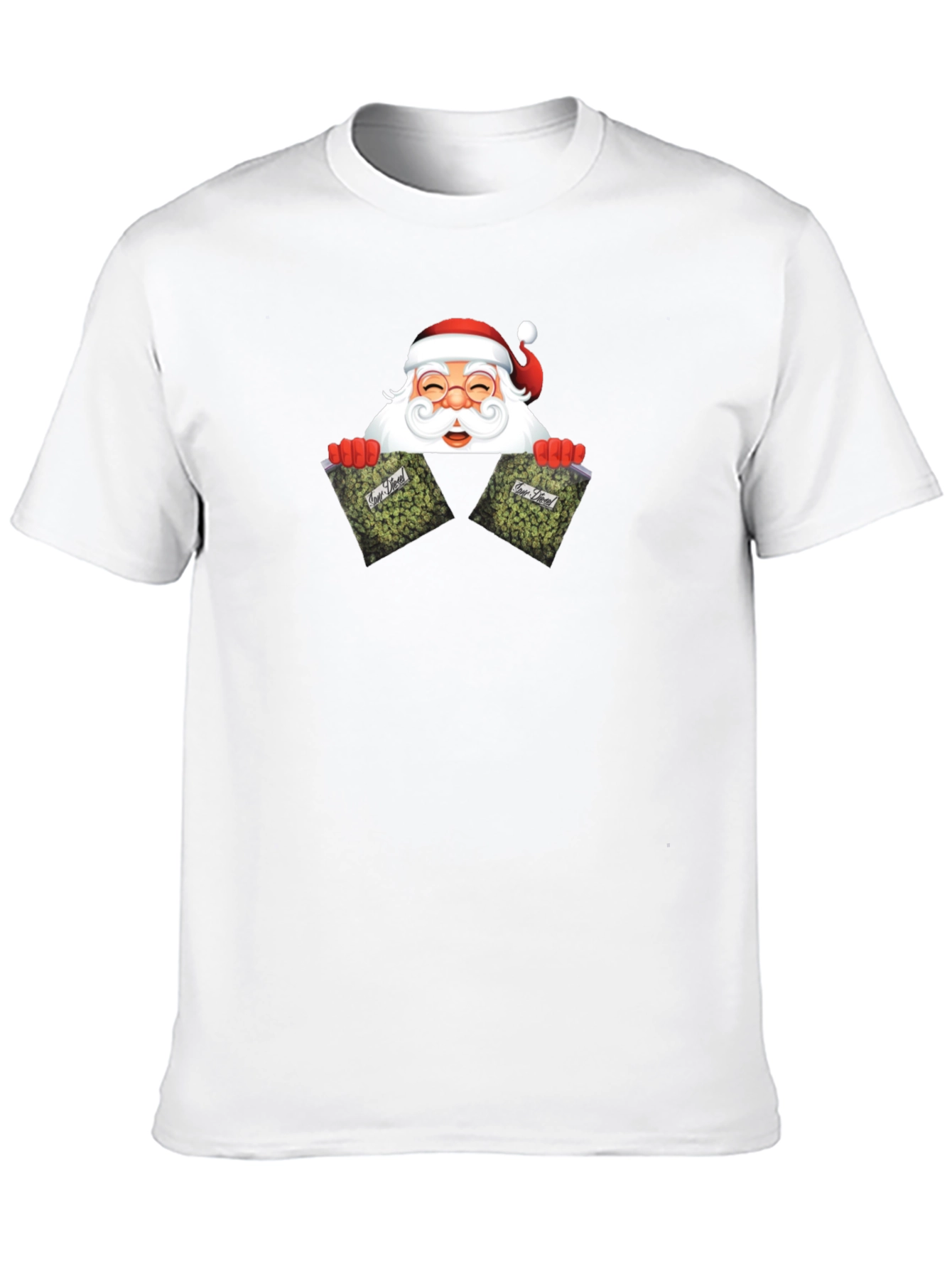Santa Weed Christmas T-Shirt