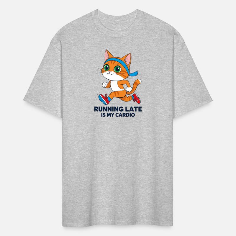 Running Late Is My Cardio – Funny Cat