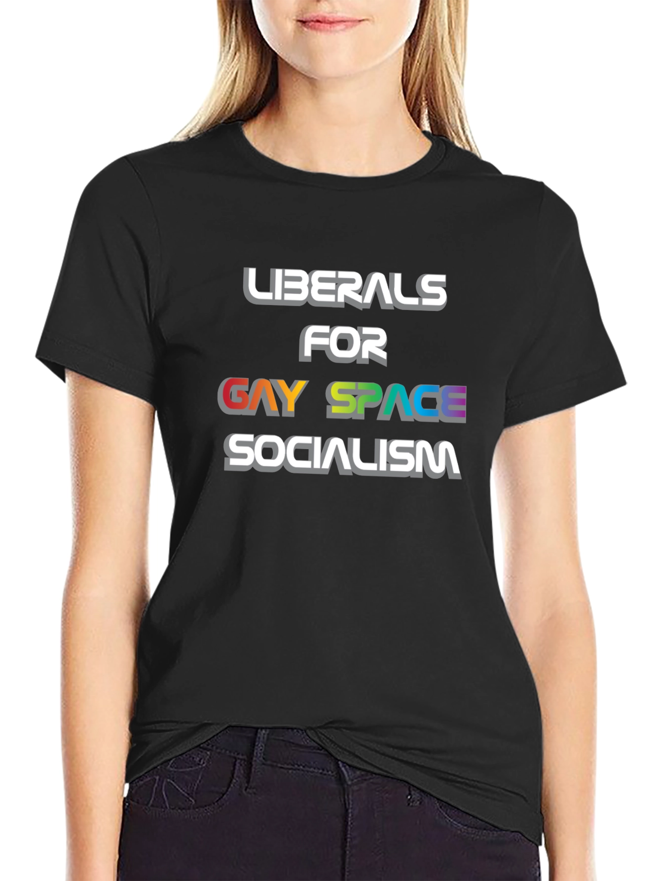Liberals for Gay Space Socialism T-Shirt