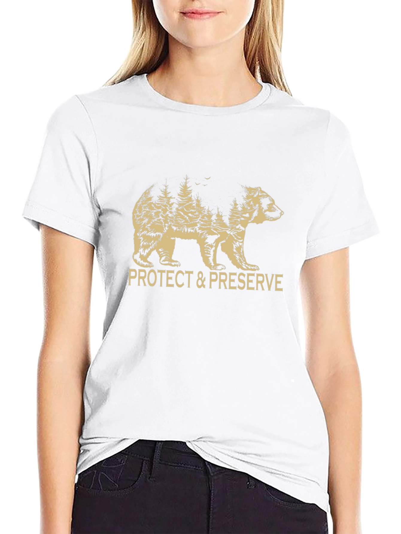 Protect & Preserve Bear Graphic Tee