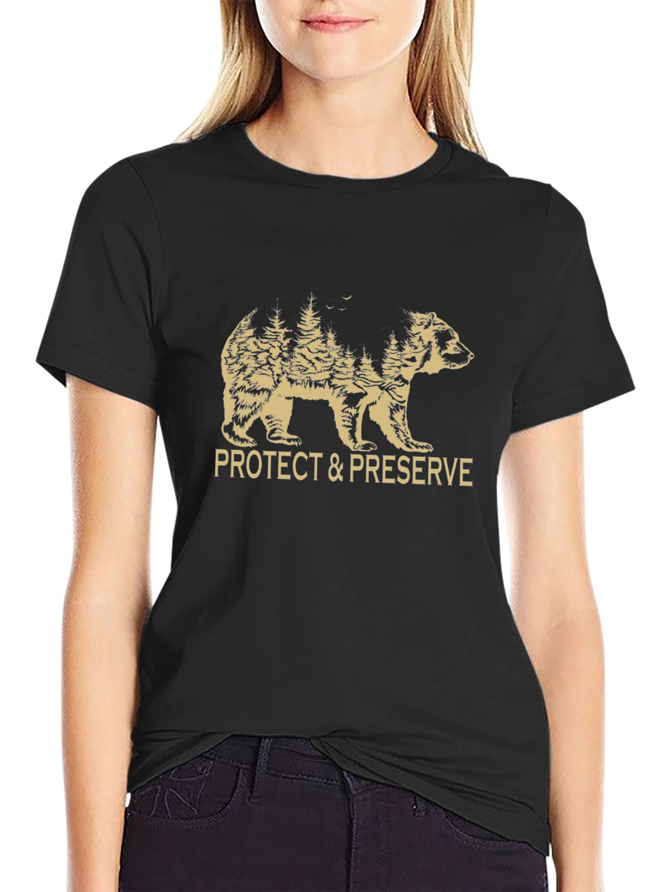 Protect & Preserve Bear Graphic Tee