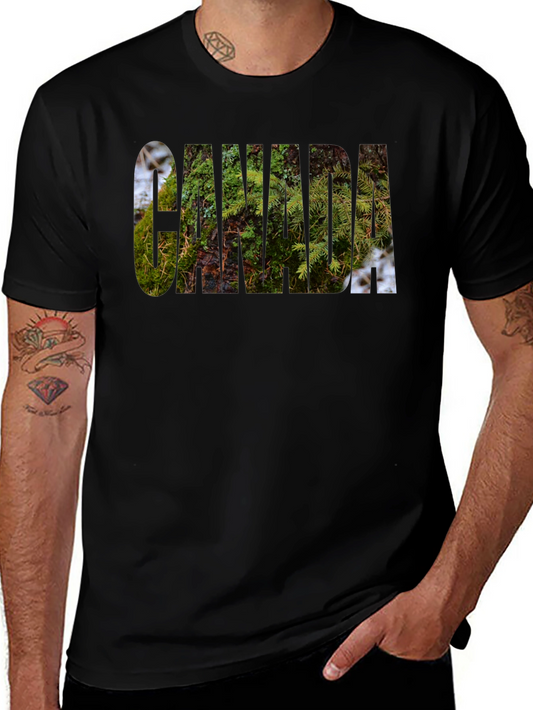 Canada Nature T-Shirt - Unisex Black Tee
