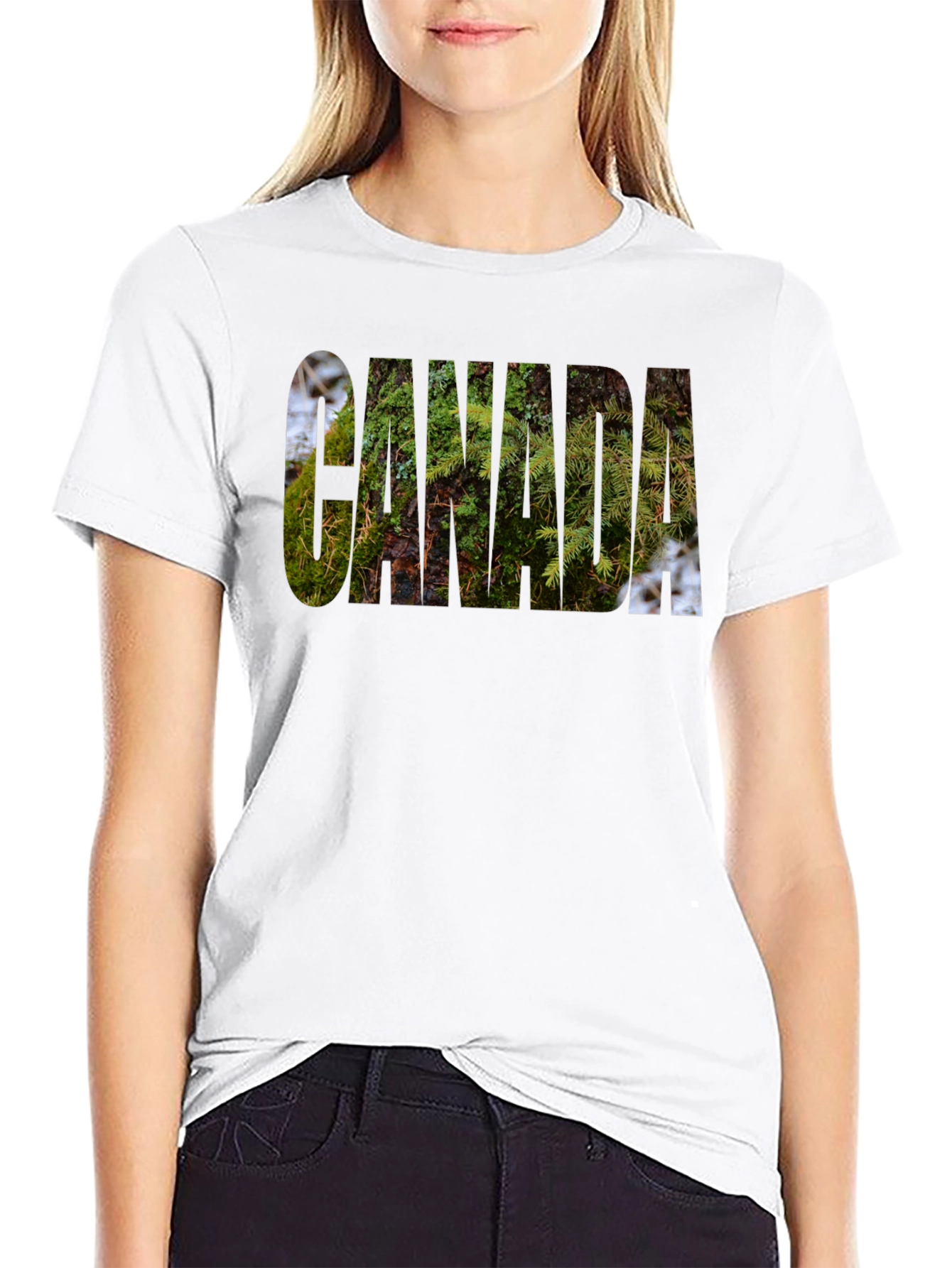 Canada Nature T-Shirt - Unisex Black Tee