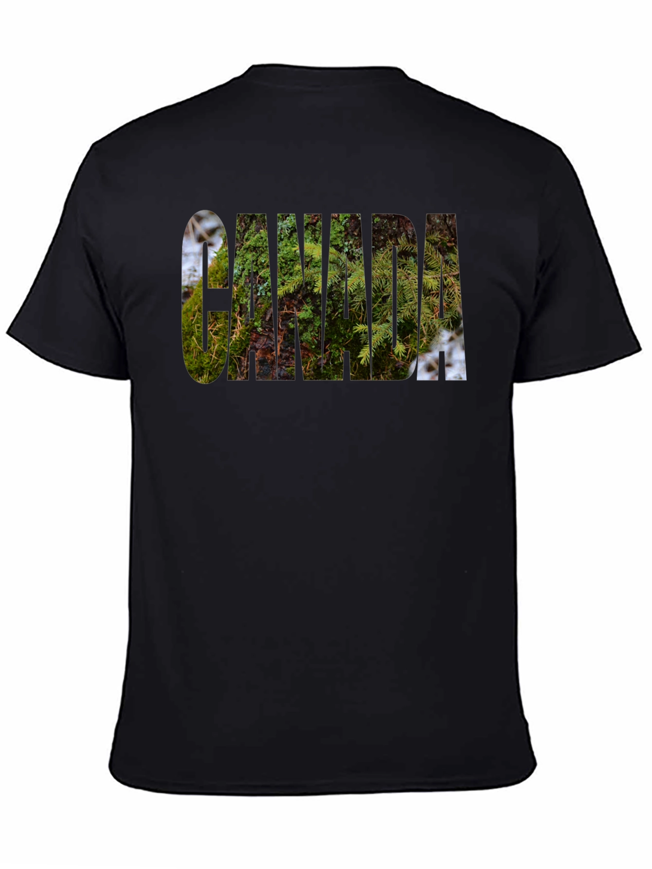 Canada Nature T-Shirt - Unisex Black Tee