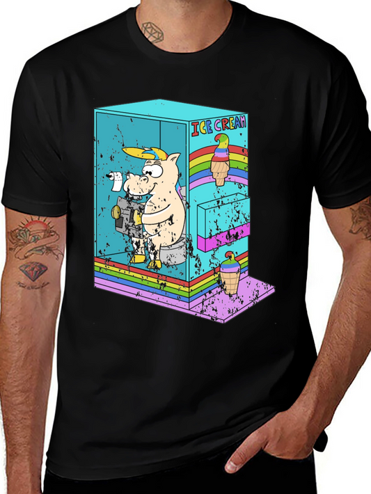 Ice Cream Stall Graphic Tee - Unisex