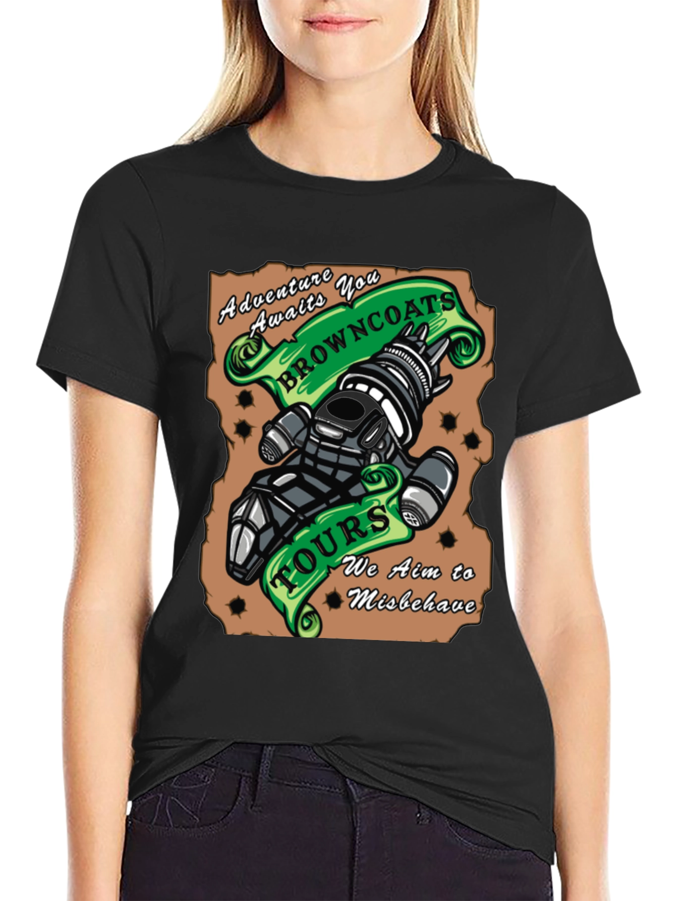 Browncoats Tours T-Shirt - Adventure Awaits