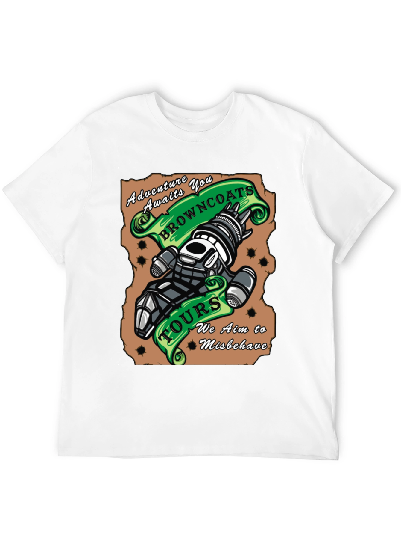 Browncoats Tours T-Shirt - Adventure Awaits