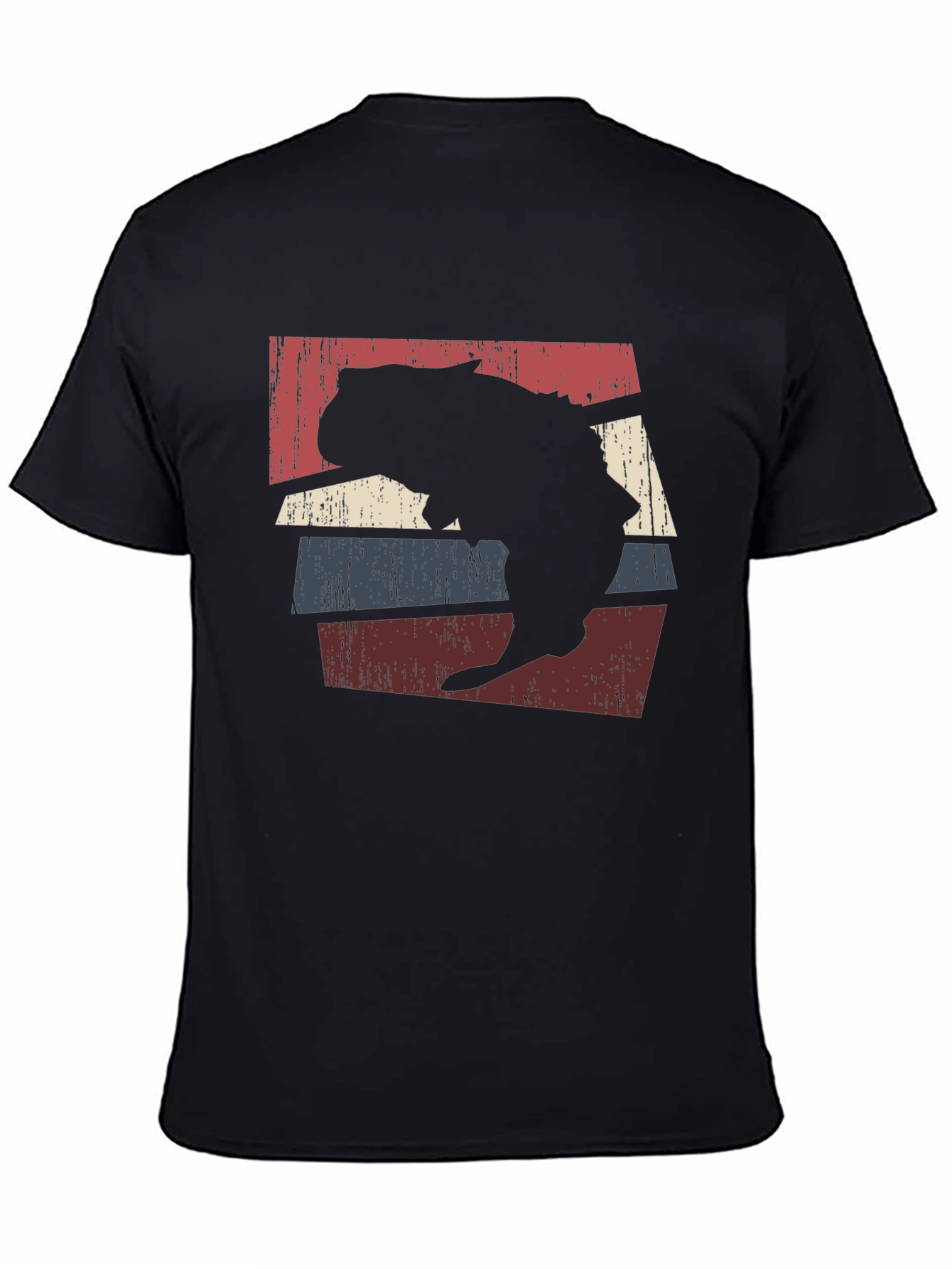 Retro Wombat Silhouette Graphic Tee