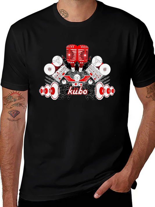 Kubo Graphic Tee - Retro Music Vibes