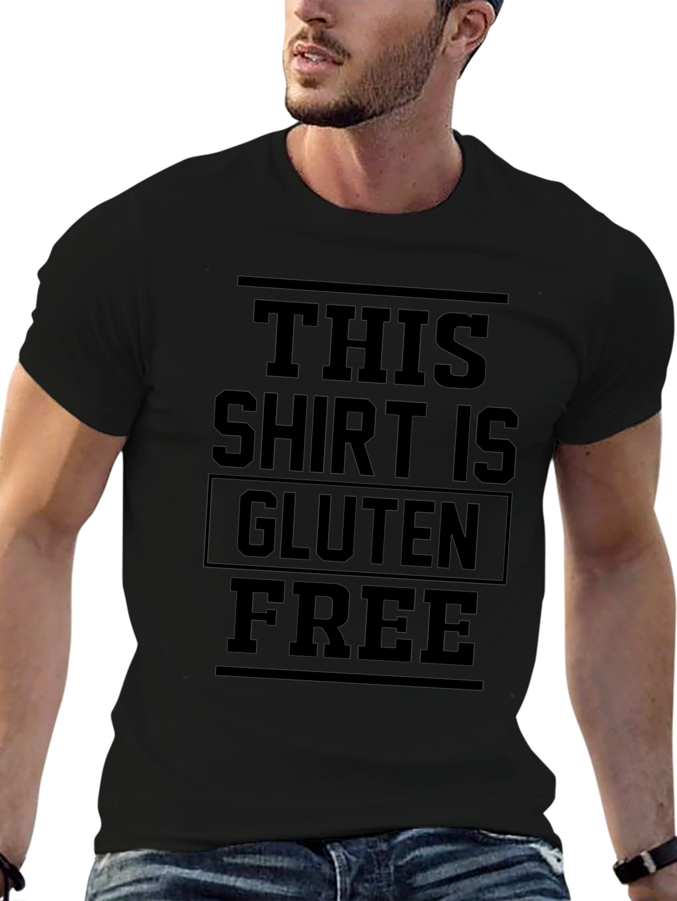 Gluten Free T-Shirt - Funny Foodie Tee