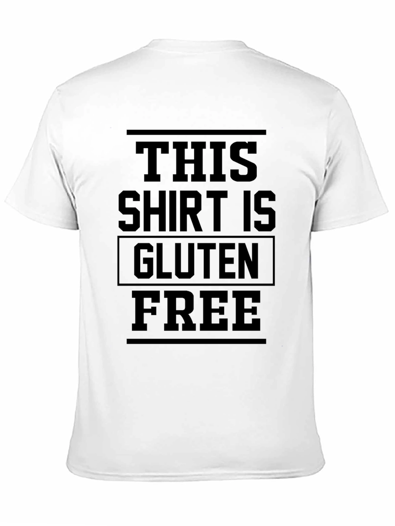 Gluten Free T-Shirt - Funny Foodie Tee