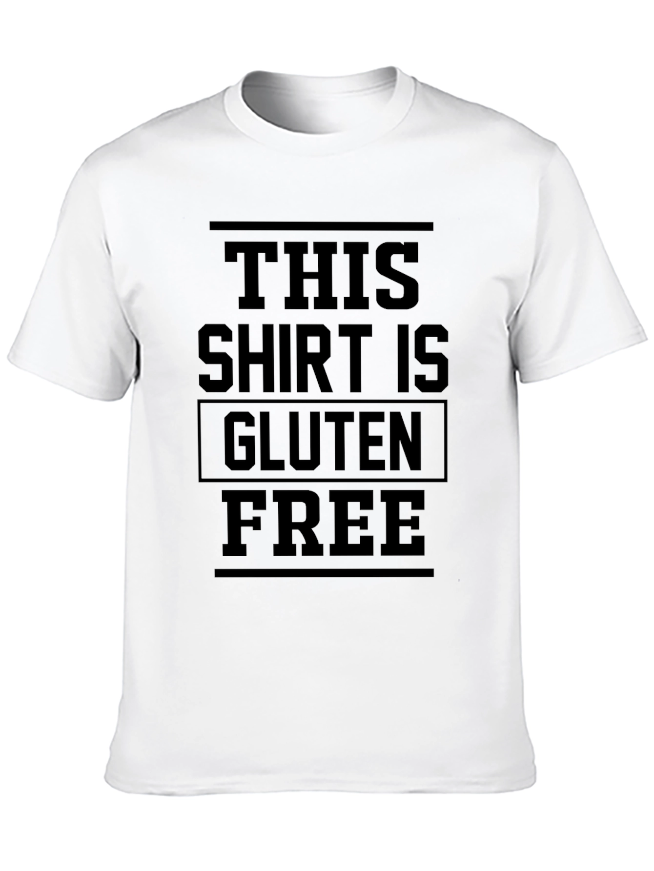 Gluten Free T-Shirt - Funny Foodie Tee