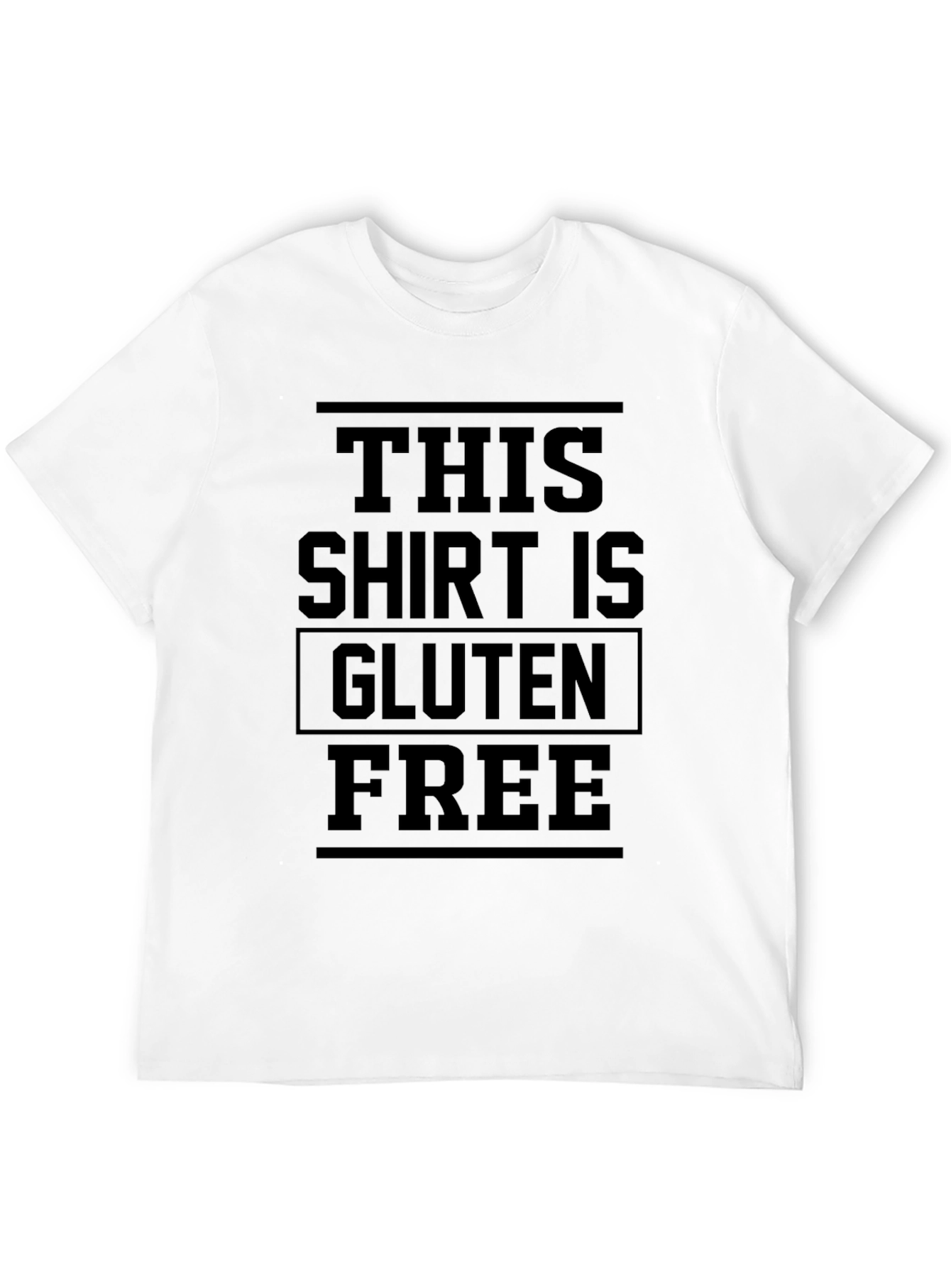 Gluten Free T-Shirt - Funny Foodie Tee