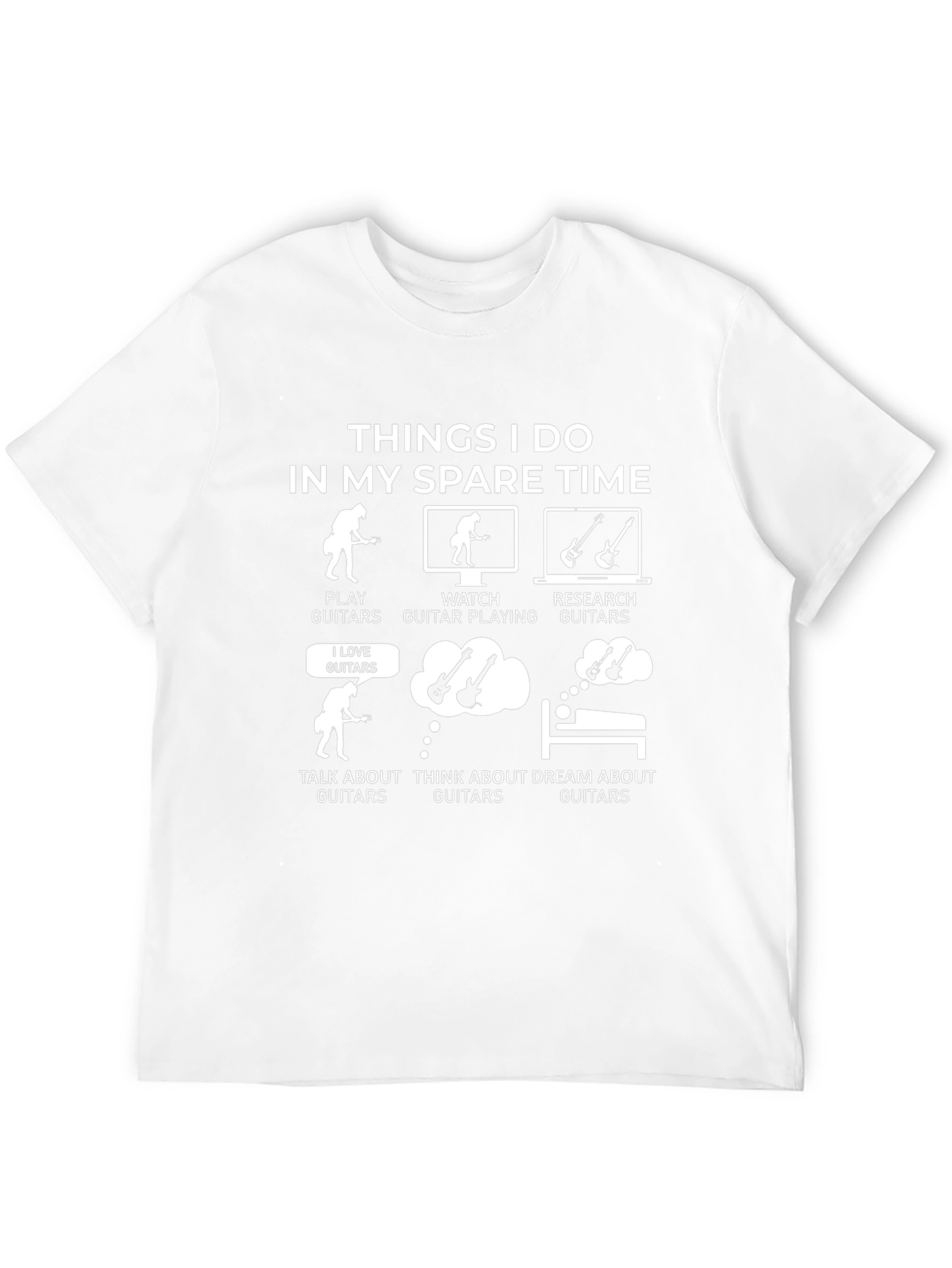 Guitar Lovers T-Shirt: Spare Time Activities