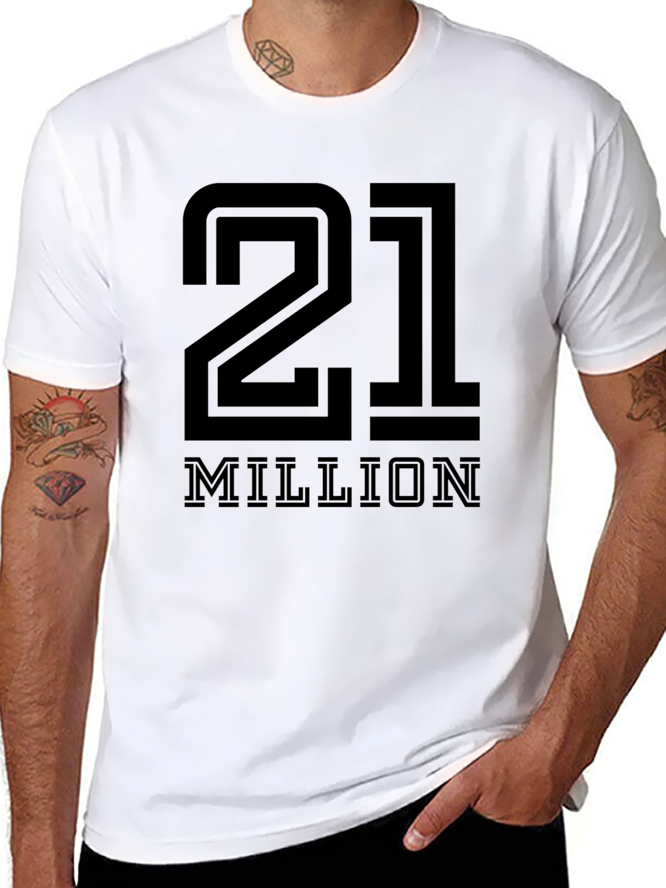 21 Million Graphic Tee - Limited Edition