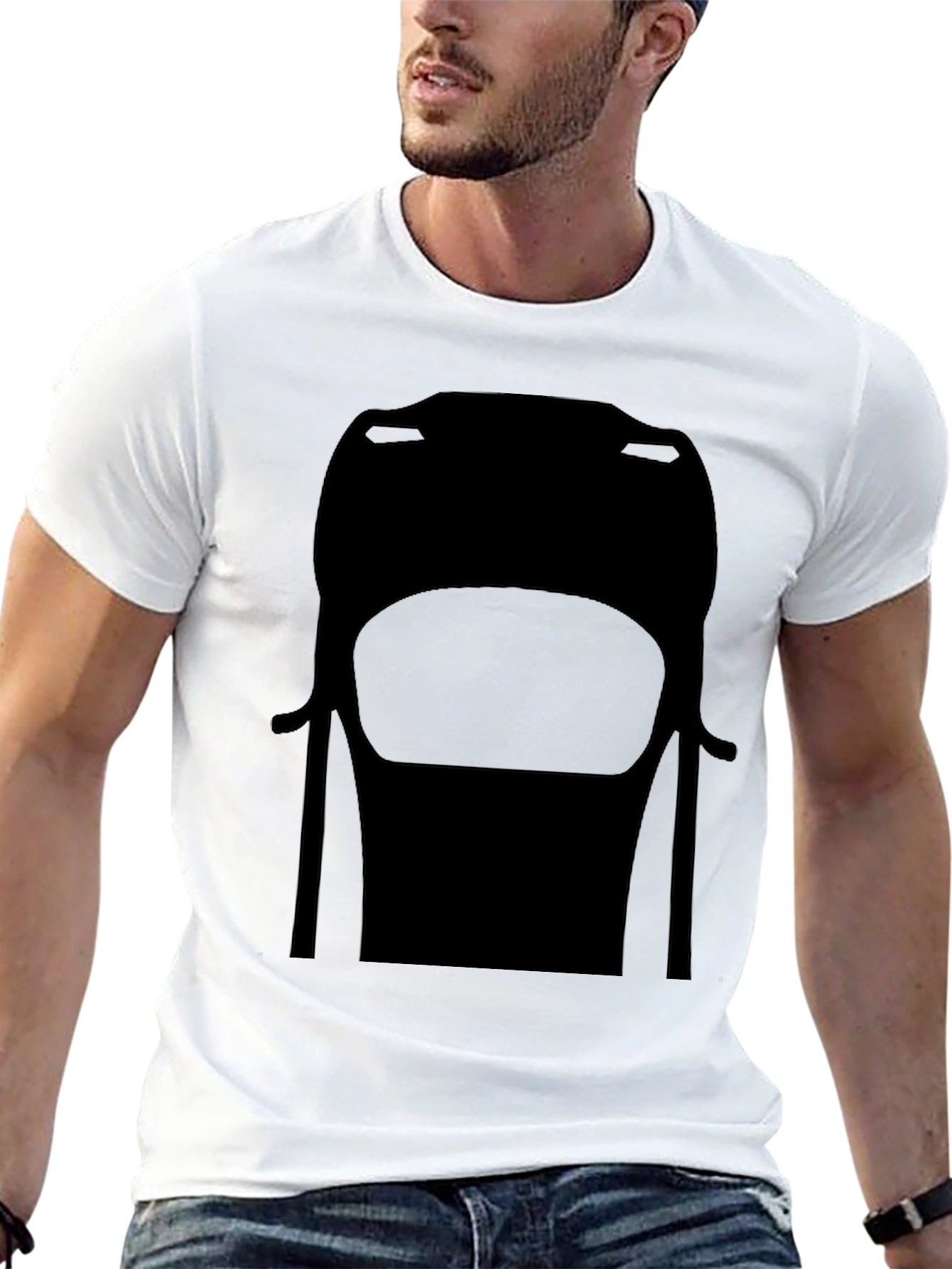 Black Car Silhouette T-Shirt - Minimalist Design