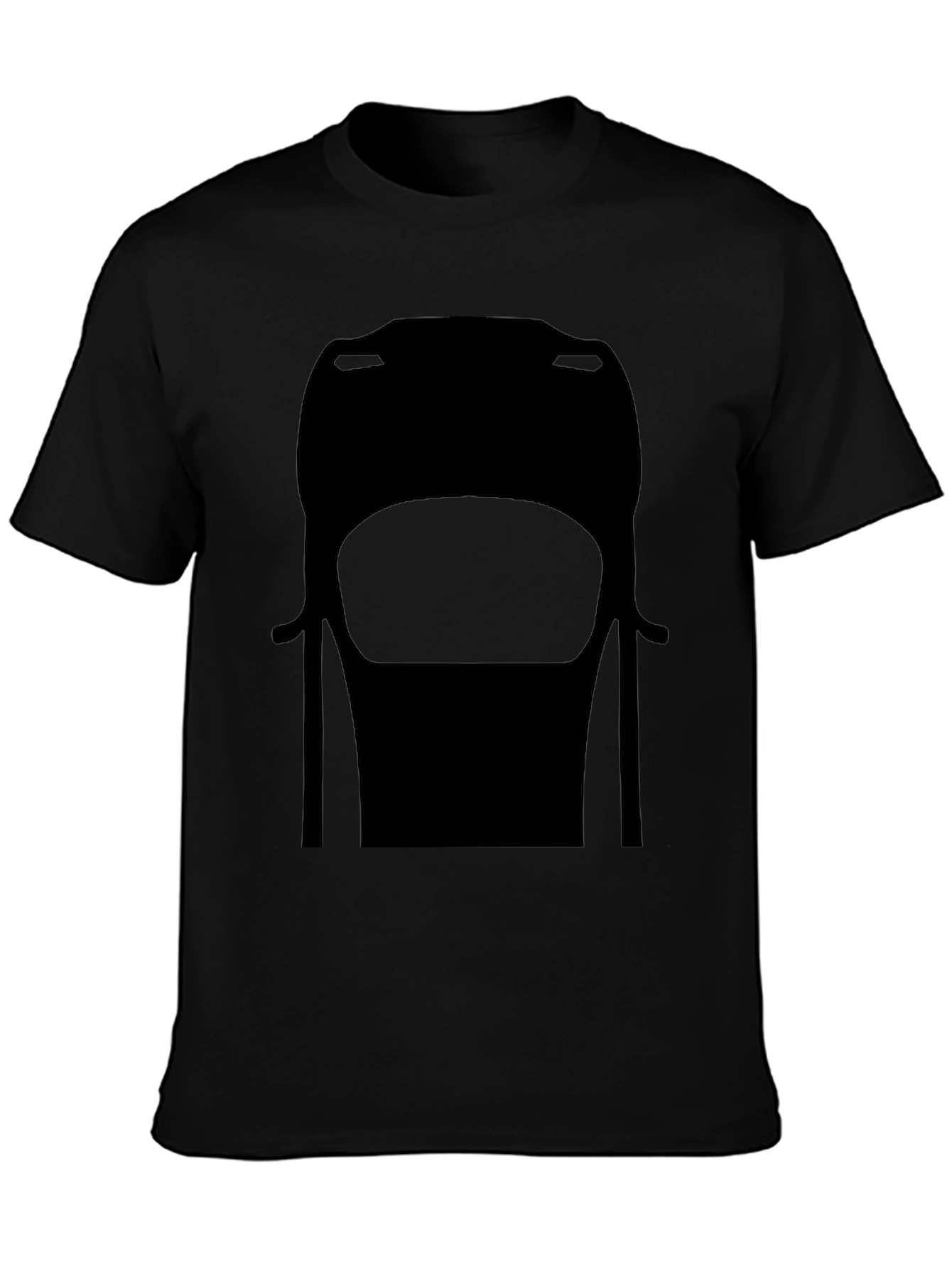 Black Car Silhouette T-Shirt - Minimalist Design