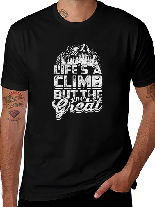 Lifes a Climb Graphic T-Shirt - Adventure Ready