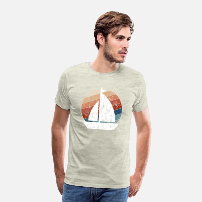 Sailing Boat Retro Style