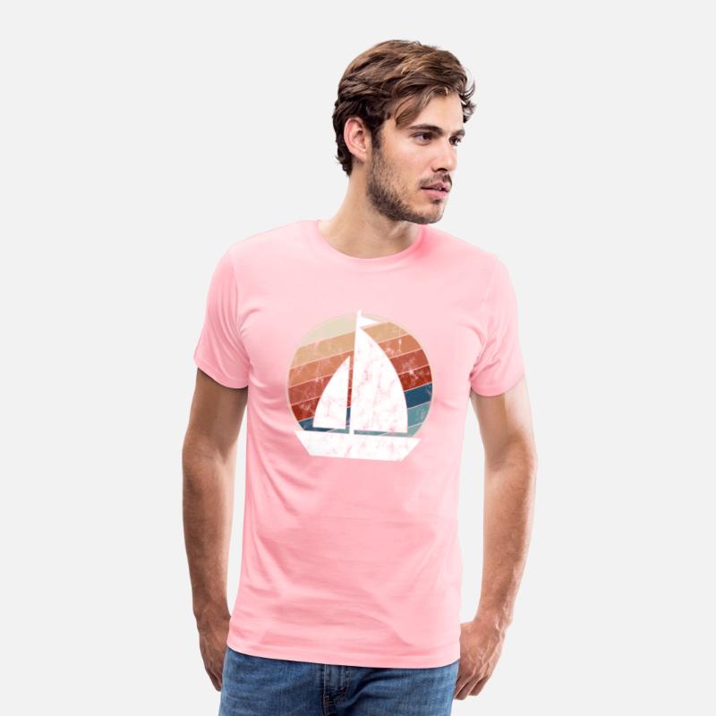 Sailing Boat Retro Style