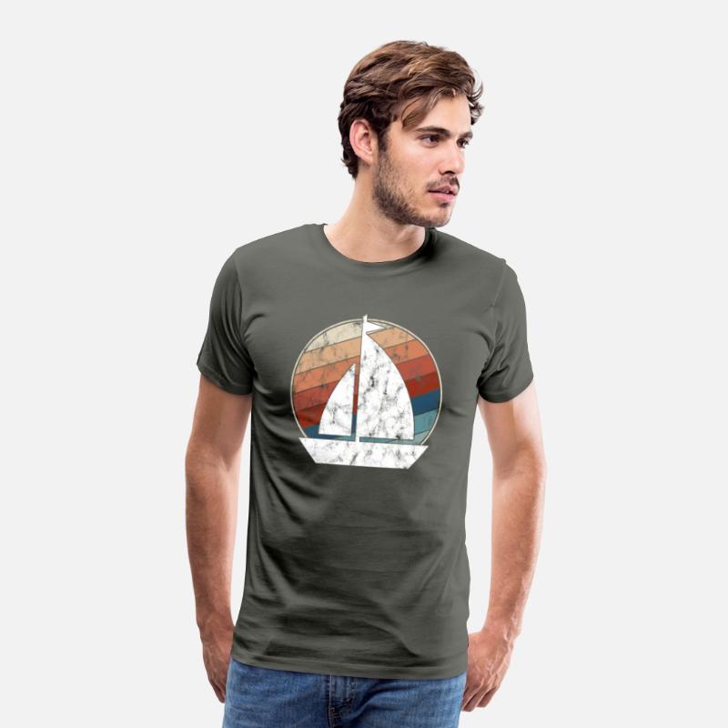 Sailing Boat Retro Style