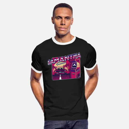 Samantha Funny Personalized Vintage Gamer 80s 90s