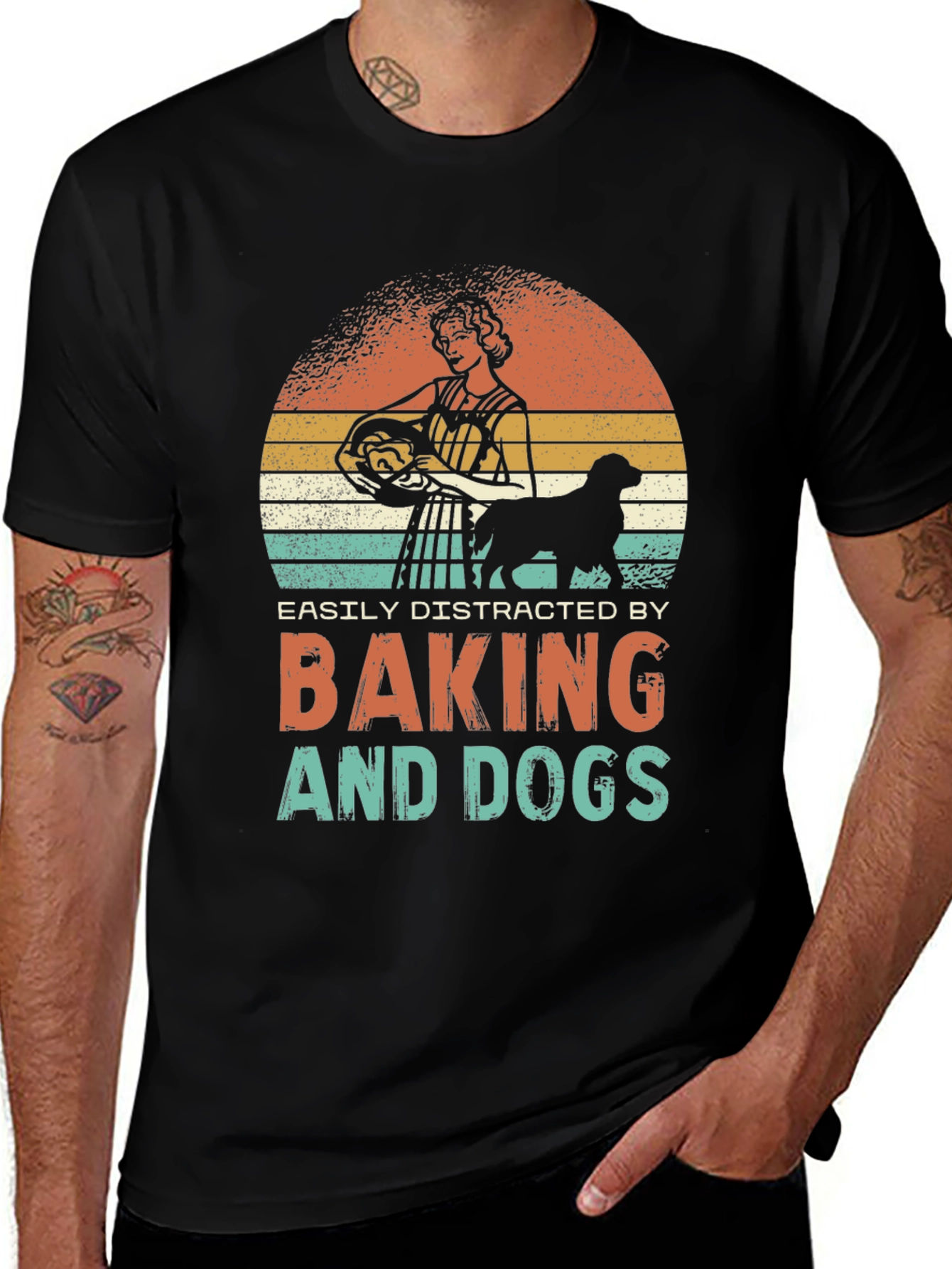 Baking and Dogs T-Shirt