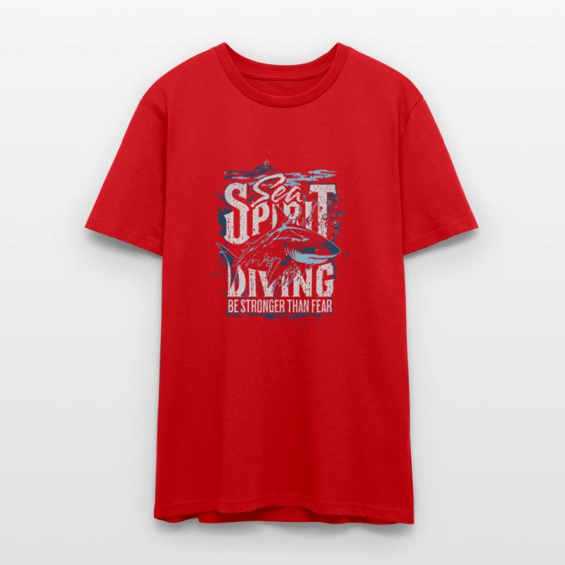 Sea Spirit - Dive Deep, Fear Less T-Shirt