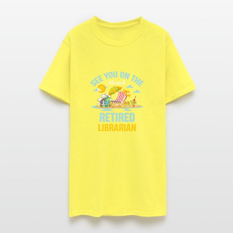 See You On The Beach Retired Librarian