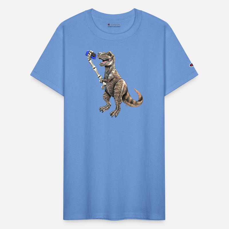 "Selfiesaurus" - T Rex dinosaur cell phone