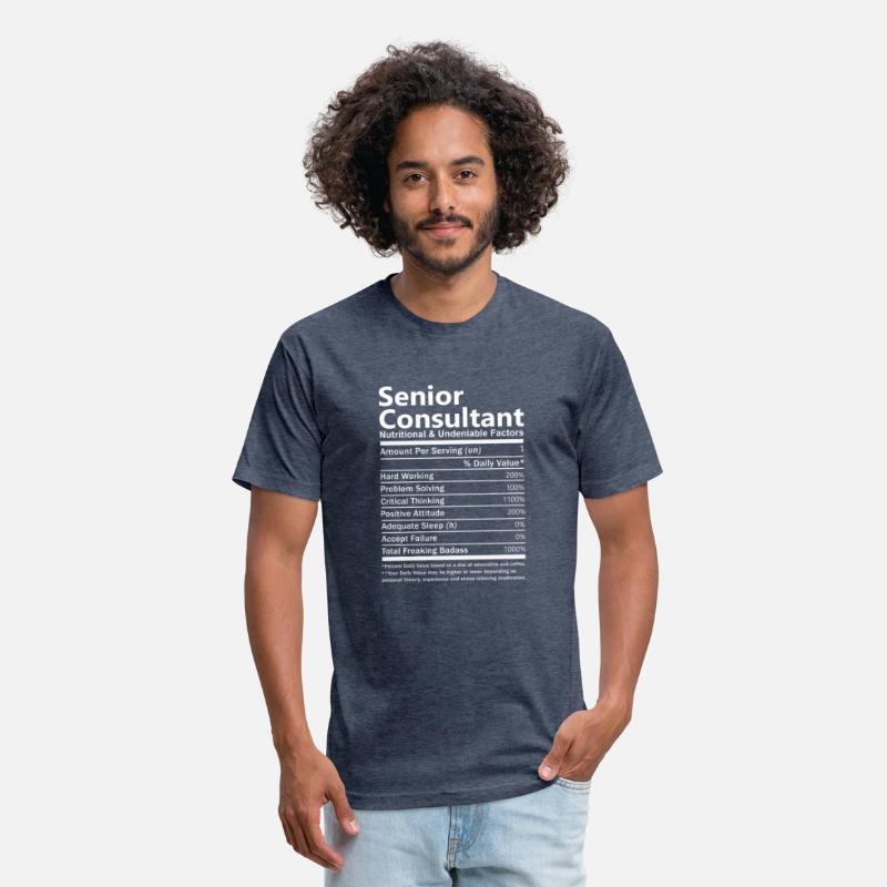 Senior Consultant T Shirt - Nutritional And Undeni