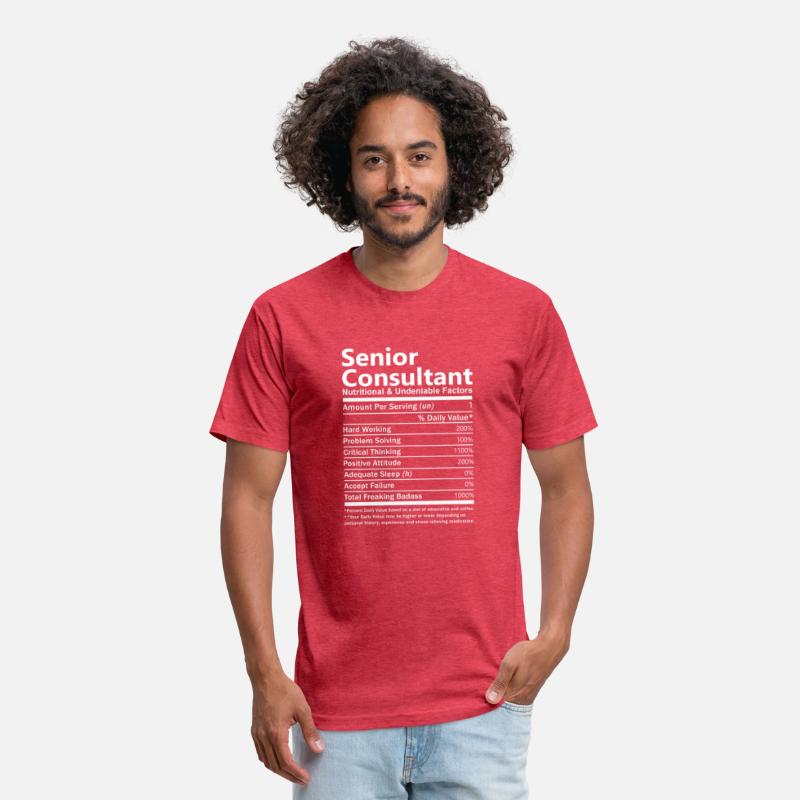 Senior Consultant T Shirt - Nutritional And Undeni