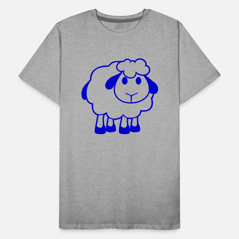 Sheep Baby Standing Cute Lamb Child Cool Comic Fun